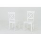 Prailginamas kvadratinis stalas Ikea su Cross kėdėmis