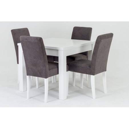 Prailginamas kvadratinis stalas Ikea su CC1 kėdėmis
